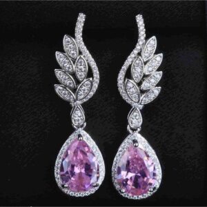 Leaf Teardrop earrings