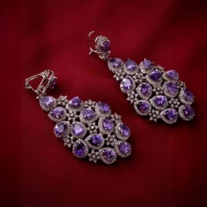 Amethyst earrings scaled