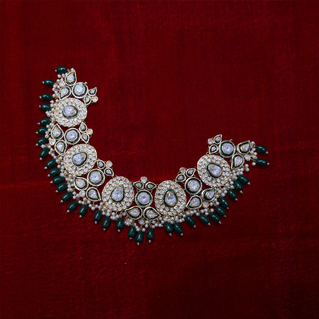 Idika kundan necklace