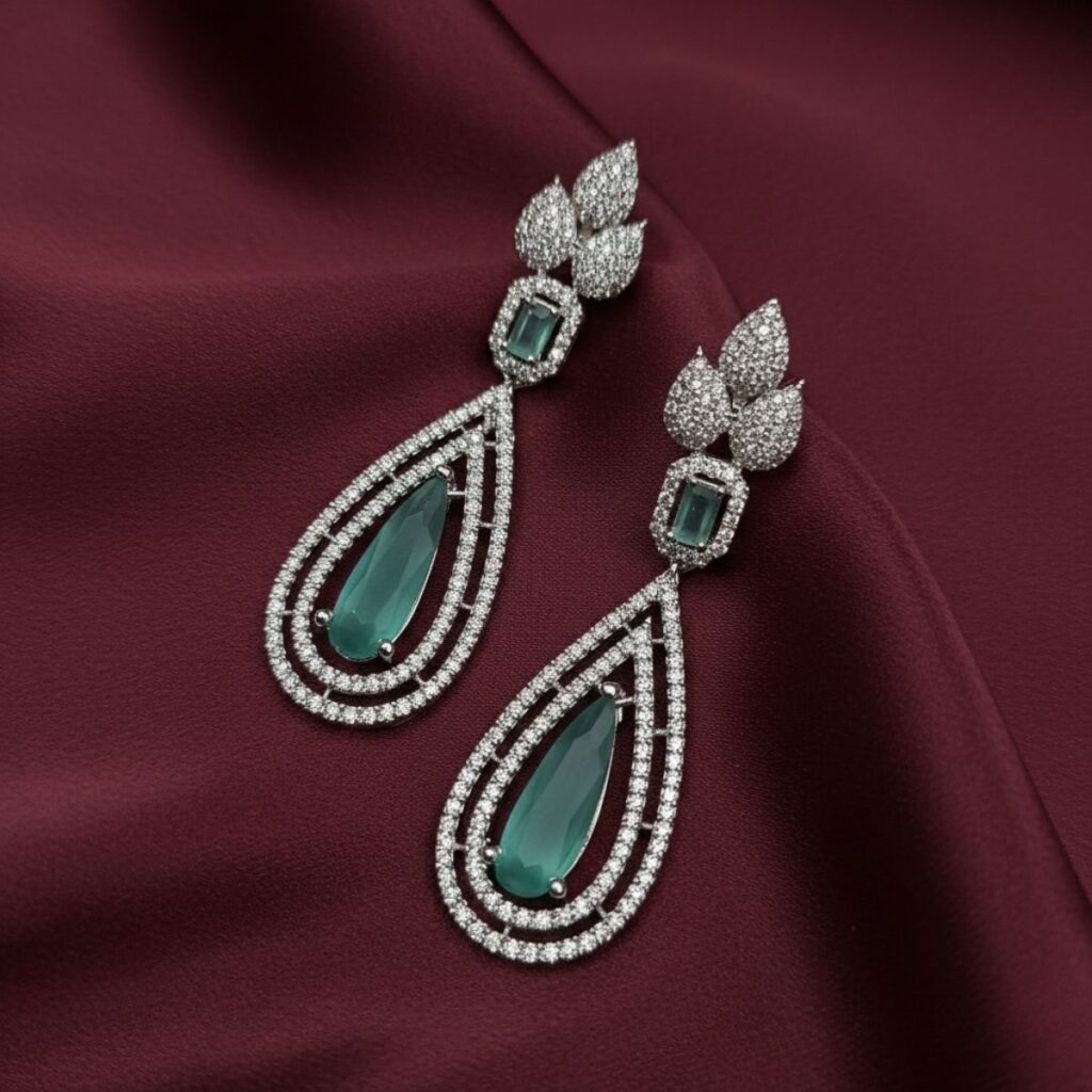 Terra Earrings Side View